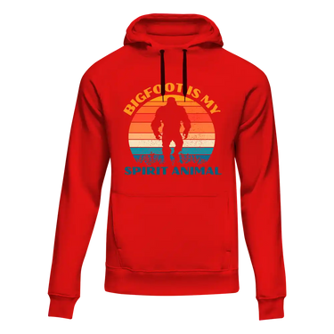 Bigfoot Is My Spirit Animal Unisex Hoodie